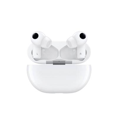 Huawei FreeBuds Беспроводное шумоподавление Часы воспроизведения музыки Авторизованный дистрибьютор Pro/Керамические белые/Bluetooth-наушники/Активное подавление/Двойной