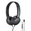 Проводные накладные наушники Audio-Technica ATH-S120C, кабель 1,2 м, разъем USB Type-C, микрофон, пульт дистанционного управления, легкие, компактные, совместимы с