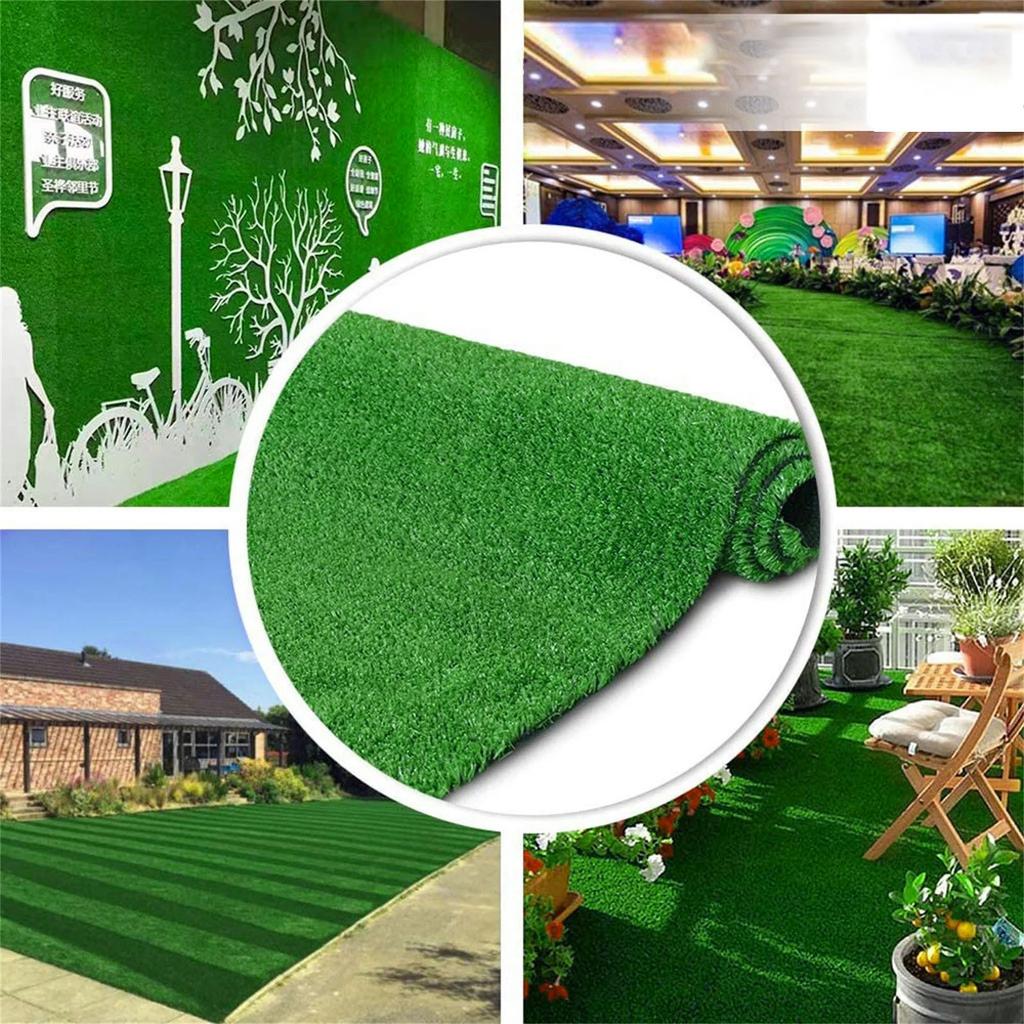 Synthetic Artificial Grass 5*8 FT, Indoor Outdoor Dog Synthetic Grass Mat,Party Wedding Balcony Garden Rug