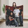 Tokio Hotel Билл Каулитц Фланелевые одеяла Мягкое плед для дивана кровати Декоративное уличное трендовое покрывало Чехол для дивана-кровати
