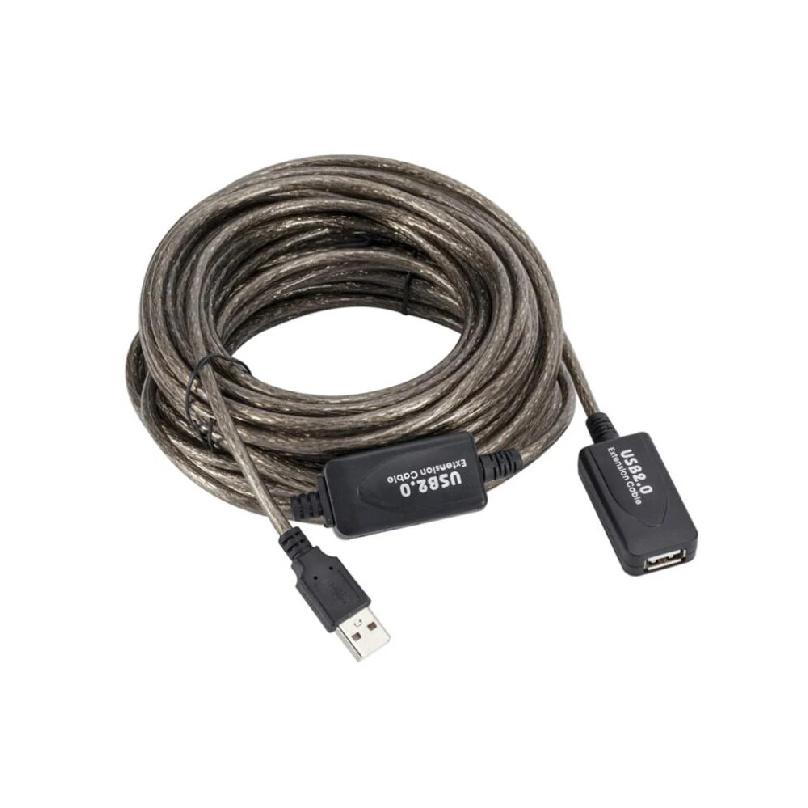 3M 5M 10M 15M 20M 25M 30M USB 2.0 Удлинительный кабель Папа-Мама Активный повторитель Удлинитель для беспроводной сетевой карты USB-адаптер Кабель