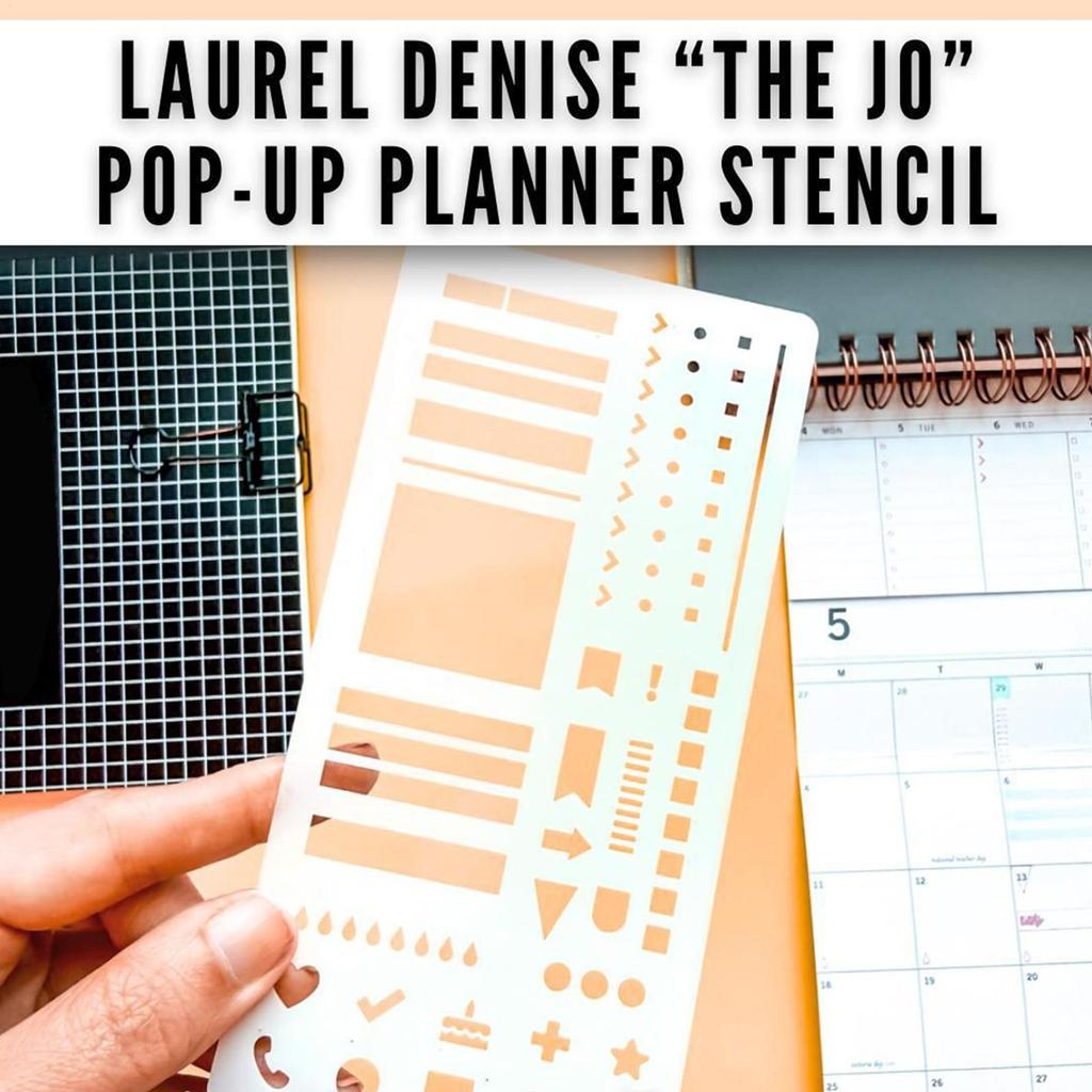 Набор трафаретов для планировщика, трафарет для блокнота на спирали, набор гибких шаблонов ручной работы для DIY скрапбукинга, ведения журнала с точечной сеткой