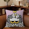 Cushion Cover 30X50 Polyester Sofa Cushions Decorative Throw Pillows Home Decoration Pillowcover Cloud Cat Z-Zoa Cartoon