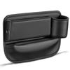 1PCS Car Storage Box Multifunction Car Seat Gap Filler Leak-proof Storage Bag Cup Holder PU Leather Seat Slot Organizer Box