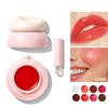 Jelly Lipstick, Lip Mirror And Lip Gloss, Natural Lips, Dual-purpose Blush For Lips And Cheeks With Lip Brush