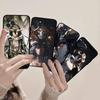Мультяшный Аниме A-AlbedoS Чехол для Телефона Для Iphone 16 15 17 13 14 12 11 Pro Max Plus Черный Чехол-Крышка