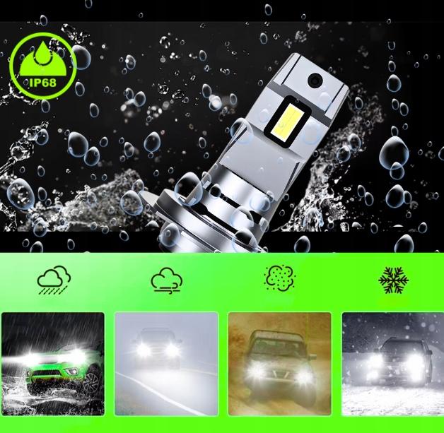 Żarówki H7 Led Homologacja H7 Xenon H7 Białe Retrofit Canbus H7 White Mocne