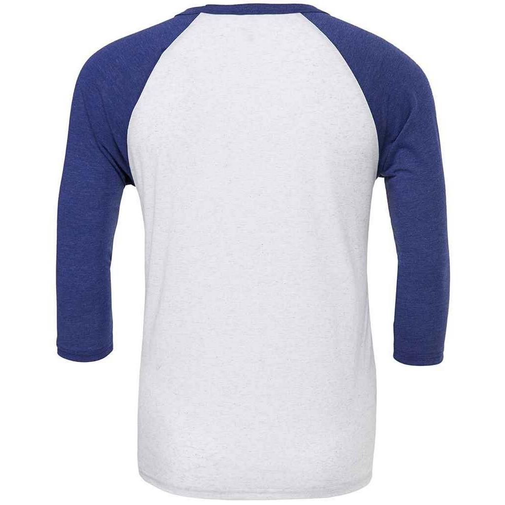 Canvas Футболка бейсбольная унисекс для взрослых с рукавом 3/4