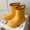 Модные разноцветные резиновые сапоги Yuduo HC