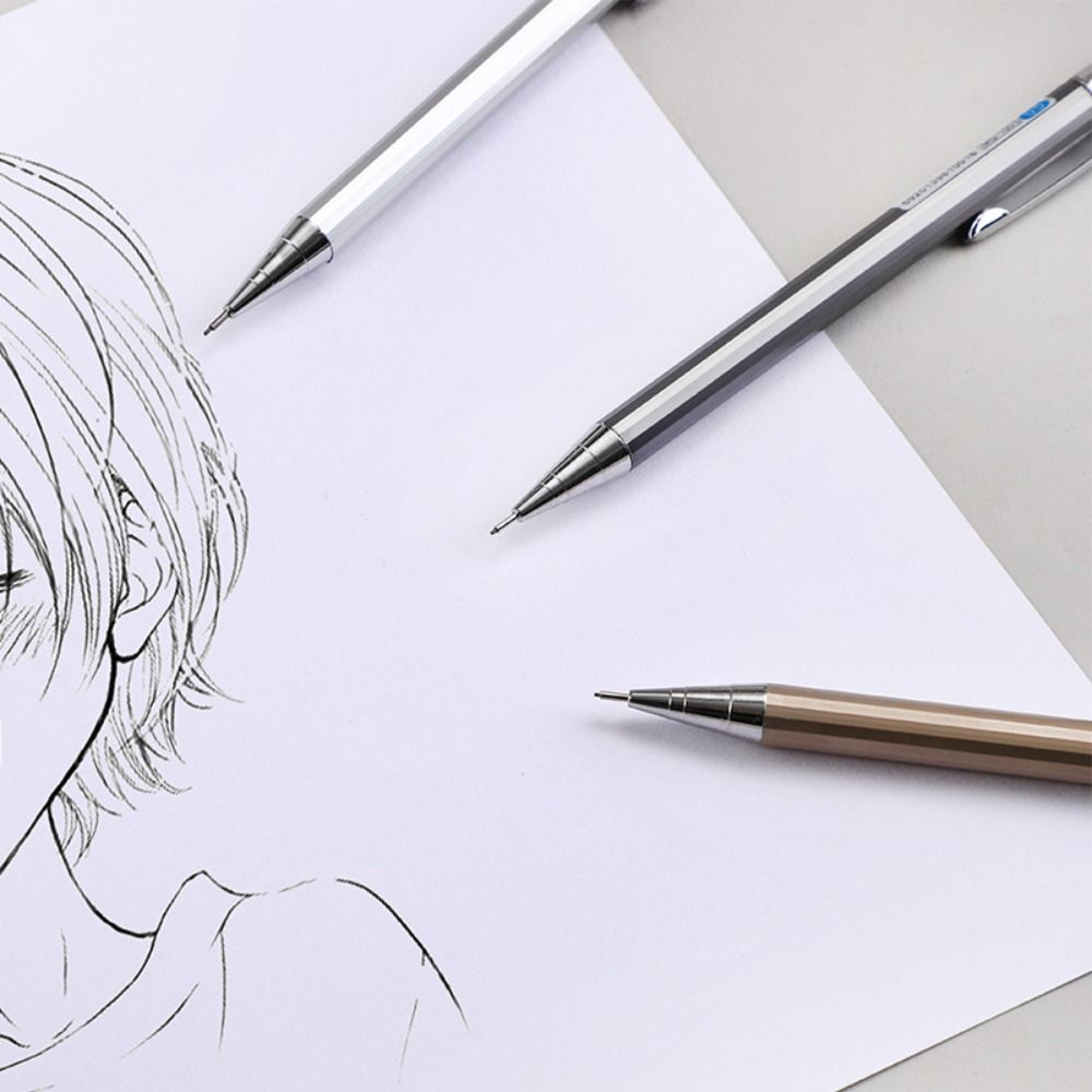 Механический карандаш для рисования 0,5/0,7 мм, инструмент для письма, движущийся карандаш, принадлежности для художественной живописи