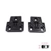 BHL587 Headlight Holder Repair Bottom Base Locking Bracket Set Left Right for Porsche Cayenne MK2 92A 958 2010-2014 7P5941149