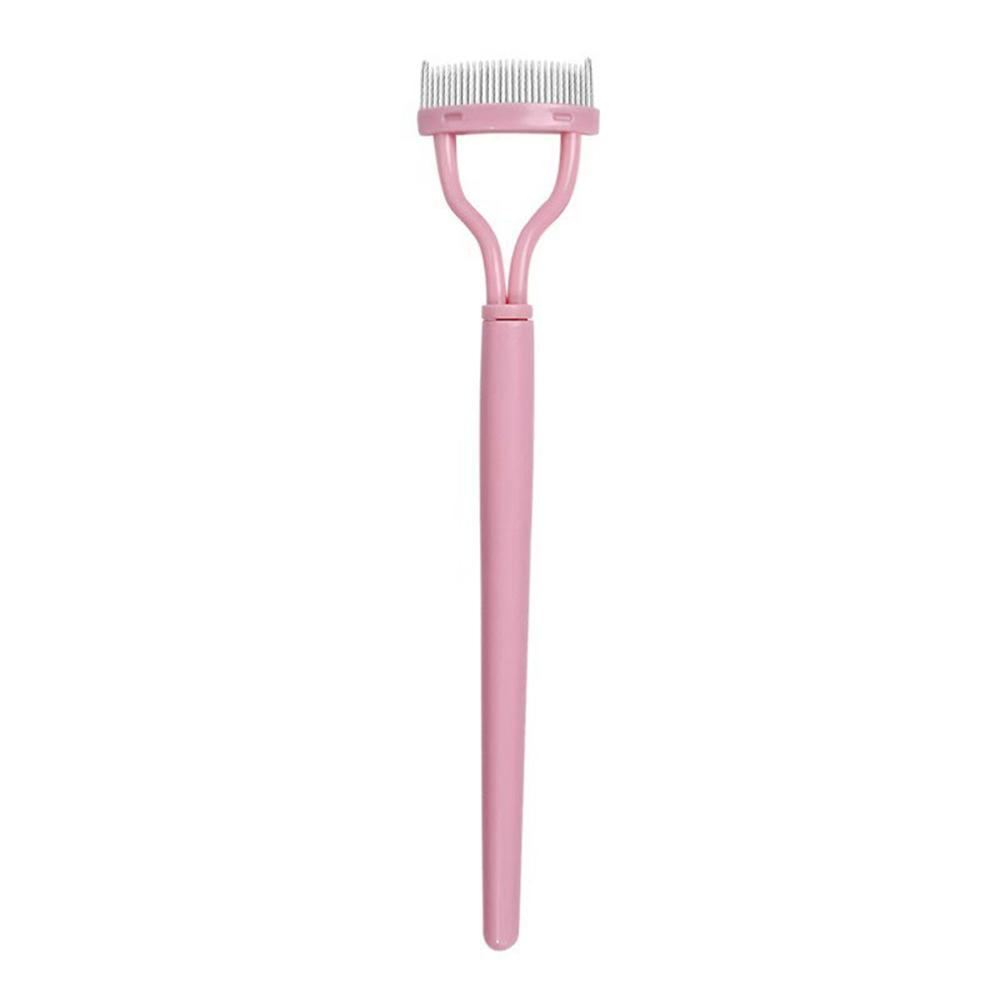 1 шт. Стальная игла Расческа для ресниц, Полудуговая Портативная Кисть для наращивания ресниц, Инструменты для формирования ресниц, Средства для накладных ресниц