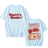 Harrys House Love On Tour Print T-shirt 100% Cotton Loose Shirts Men Streetswear Shirts Retro Graphic T Shirt Unisex Summer Tshirt