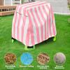 Water Table Cover with Adjustable Drawstring Waterproof UV-Resistant Easy Installation Outdoor Water Table Protective Cover