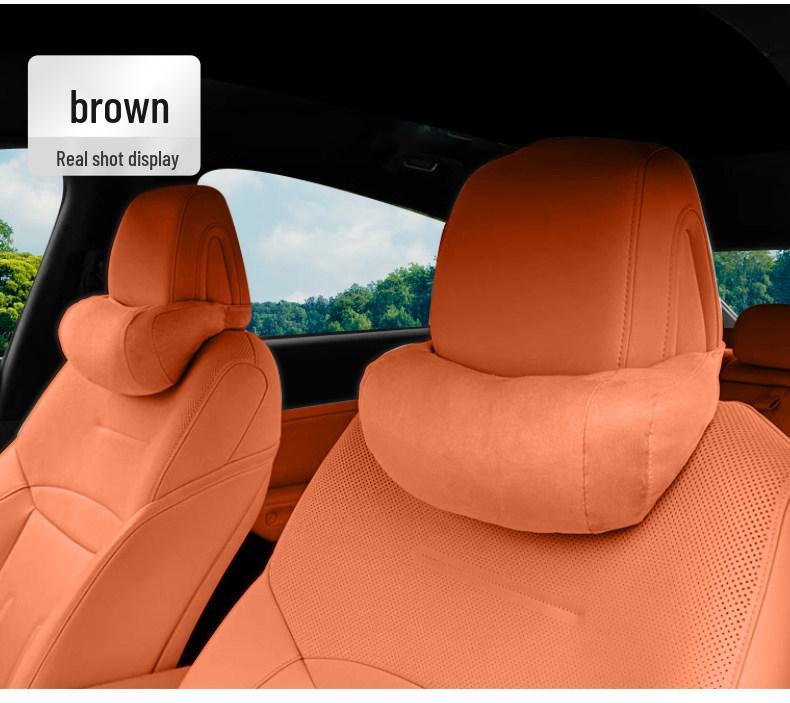 Xiaopeng G6/G9/P7/Mona M Car Headrest & Lumbar Cushion – Interior-Matched Support