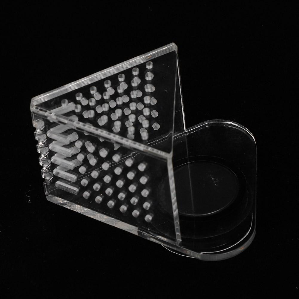 Acrylic Strong Magnetic Fish Feeder Aquarium Red Worm Feeding Cup Fish Food Feed Tool