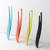 1pcs Colorful New Arrival Professional Stainless Steel Tweezer Eyebrow Face Nose Hair Clip Remover Tool Banana Clip