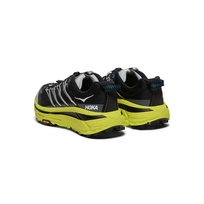 1141572-BHK Hoka Mafate Three 2 Черный Желтый (Мужской)