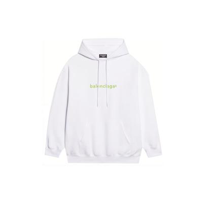 Balenciaga Свитшот FW21 Обычный крой Унисекс Белый 578135TIV559152