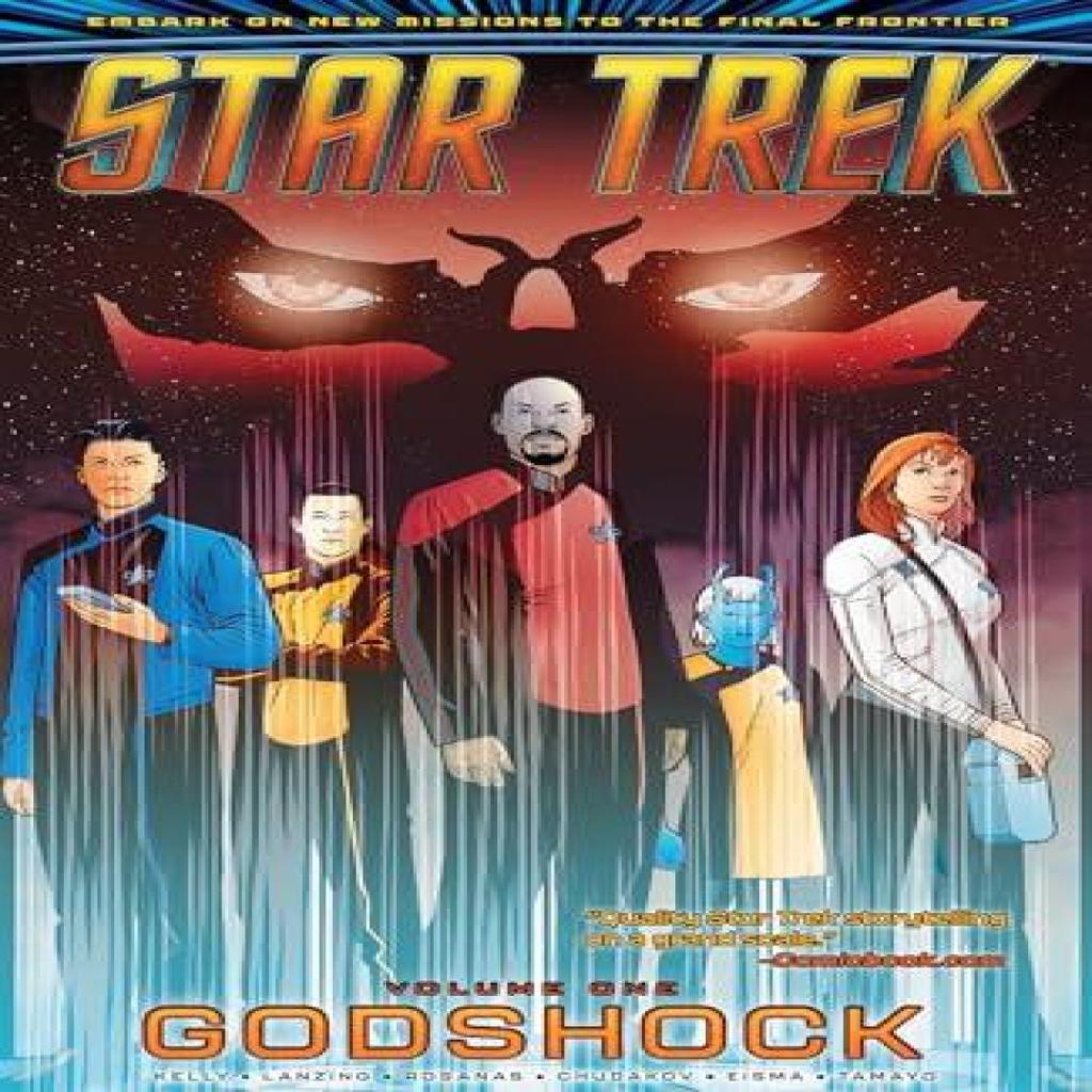 Star Trek Vol. 1 Godshock by Jackson Lanzing Hardback Book 9781684059904