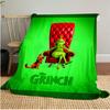 Grinch Christmas Adventure Plush Blanket Soft Comfortable All Seasons blanket Sofa Office Naps blanket Outdoor Travel throw Perfect Gift