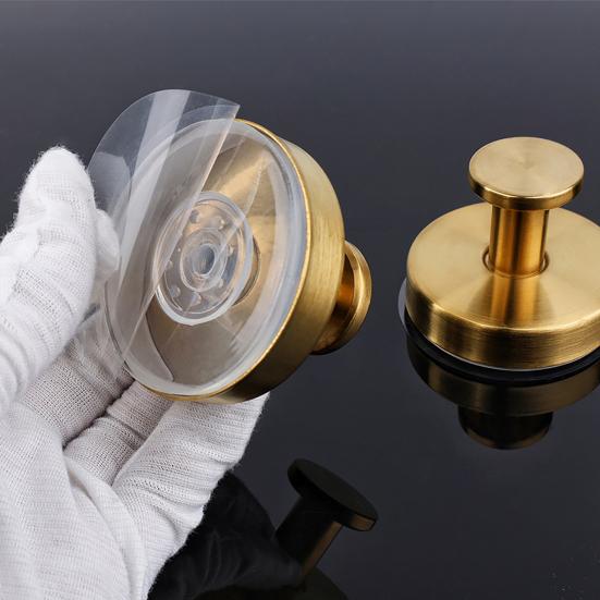 Suction Cup Wreath Hanger Wall Hook 3kg Load-capacity Rustproof Simple Installation Towel Hook Door Hanger