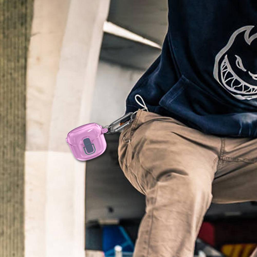 Protective Cover Shockproof Hard PC Shell Clear Case Cover Earbuds Skin Cover Anti-drop for JBL Tune Flex 2025 Wireless Earbuds