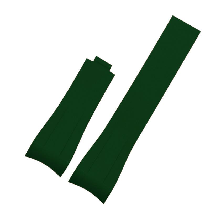 Wholesale Price for Old Customers Rubber Watch Strap Waterproof Silicone Wristband Bracelet Camouflage Color for Rolex Watchband