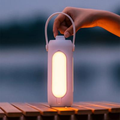 Складной уличный кемпинговый фонарь, портативный, с USB-зарядкой, регулируемой яркостью, водонепроницаемый, для палатки, подвесной светодиодный кемпинговый фонарь