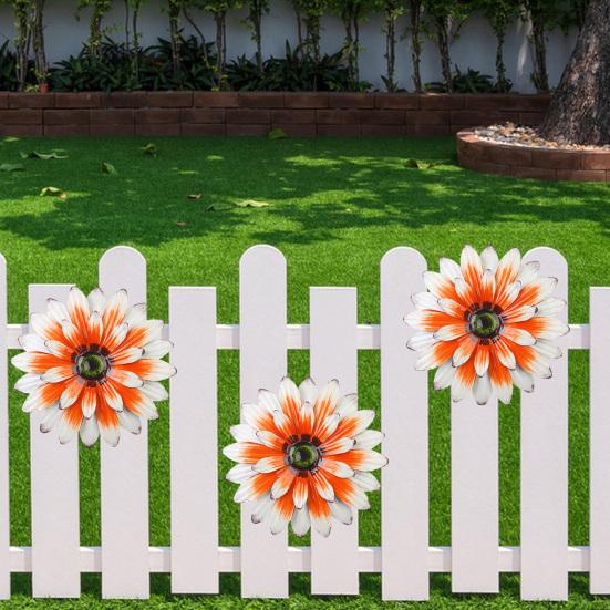 Home Beautification Stainless Beautiful 3D Effect Wall Fence Hanging Home Wall Decoration Home Wall Decoration