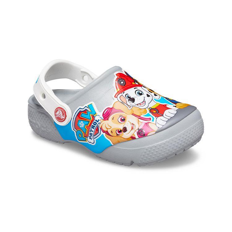 Crocs Кроксы Щенячий патруль Детская обувь Серый Синий 206276-007