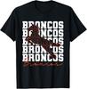Vintage Broncos Inspirational Athletic Name Design Gift T-Shirt