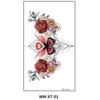 Flower Waterproof Temporary Tattoo Sticker Fake Tattoo Body Art Arm Women