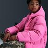 Детские пуховики Nike с капюшоном (Несъемный) Умеренный капюшон