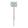 Long Tassel Zircon Bracelet Links Heart Shape Stainless Steel Bracelet Links  Bracelet Crafting
