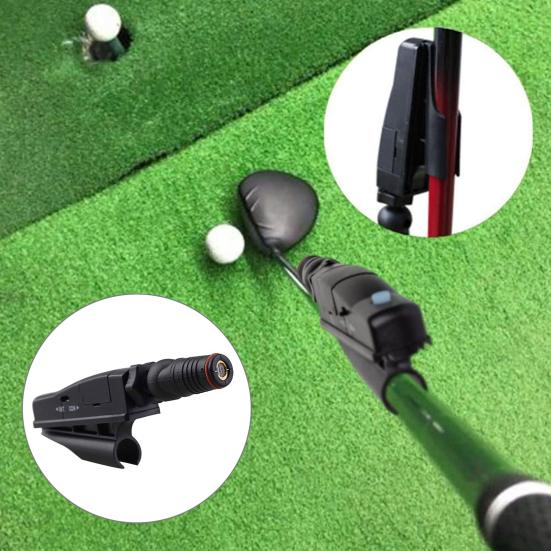 Тренировочное приспособление для игры в гольф в помещении, паттер для гольфа, выравнивающий указатель, устройство для прицеливания, корректор положения паттера для отработки удара