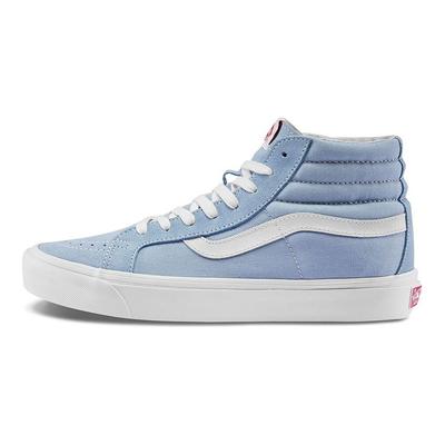 Sk8 Lx Ретро Однотонные Повседневные Высокие Кеды для Скейтборда Унисекс Синий Белый VN0A4BVBVZ5