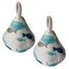 Set of 2 Triangular Pot Holders, Kitchen Mitts, Oven Mitts, Stylish and Cute, Nordic Style, Heat-Resistant, for Pots and Lids, Ambidextrous, Easy