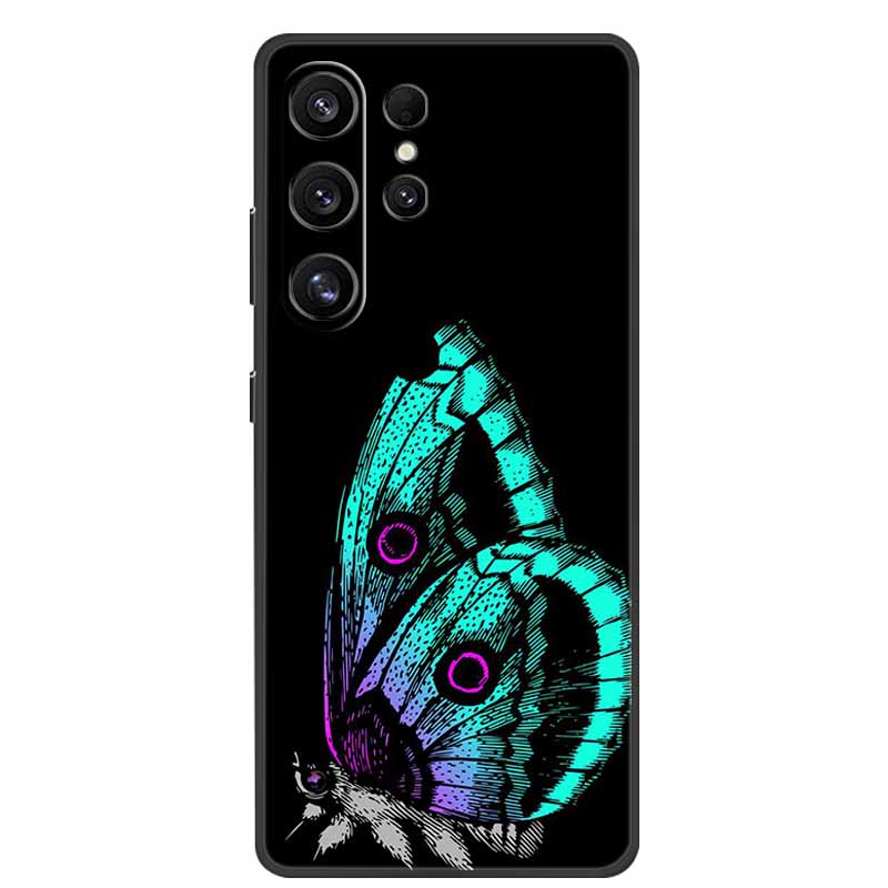 Для Samsung Galaxy S26 Ultra Чехол Защитная Силиконовая Задняя Крышка Чехлы Для Samsung S26 Ultra Животное Телефон Funda S 26 Ultra Coque