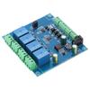 Релейный модуль 4-канальный переключатель входной и выходной цепи управления платой 7-24 В
