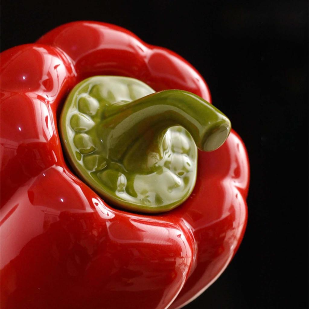 Керамическая герметичная банка, банка для хранения чайных листьев, портативные банки для чая в форме чили