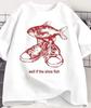 Shoe Fish Cursed Tshirt Y2k Tees Funny Weirdcore Tee Y2k 90s Retro Graphic T Shirt Cotton Short Sleeve Unisex Clothing Tees Tops