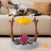 Roasted Chicken Leg Cat Slow-moving Feeder 360° Rotating Pet Educational Items  Pet Games