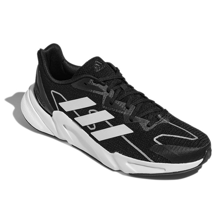 Adidas X9000L2 Спортивная повседневная удобная ткань Нескользящие износостойкие дышащие кроссовки для тренировок и бега с низким верхом Мужские кроссовки Черно-белые S23651