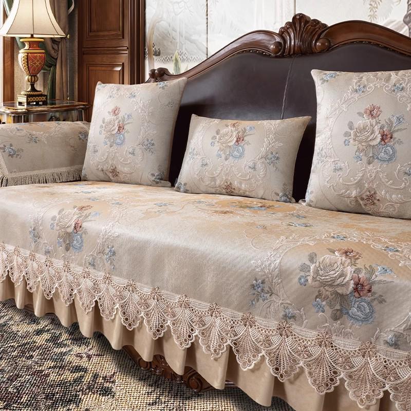 Роскошная европейская нескользящая подушка и чехол для дивана из натуральной кожи