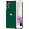 Protective Case - BOOLING - for Samsung Galaxy A35 5G - Flexible - Silicone - Heart Pattern