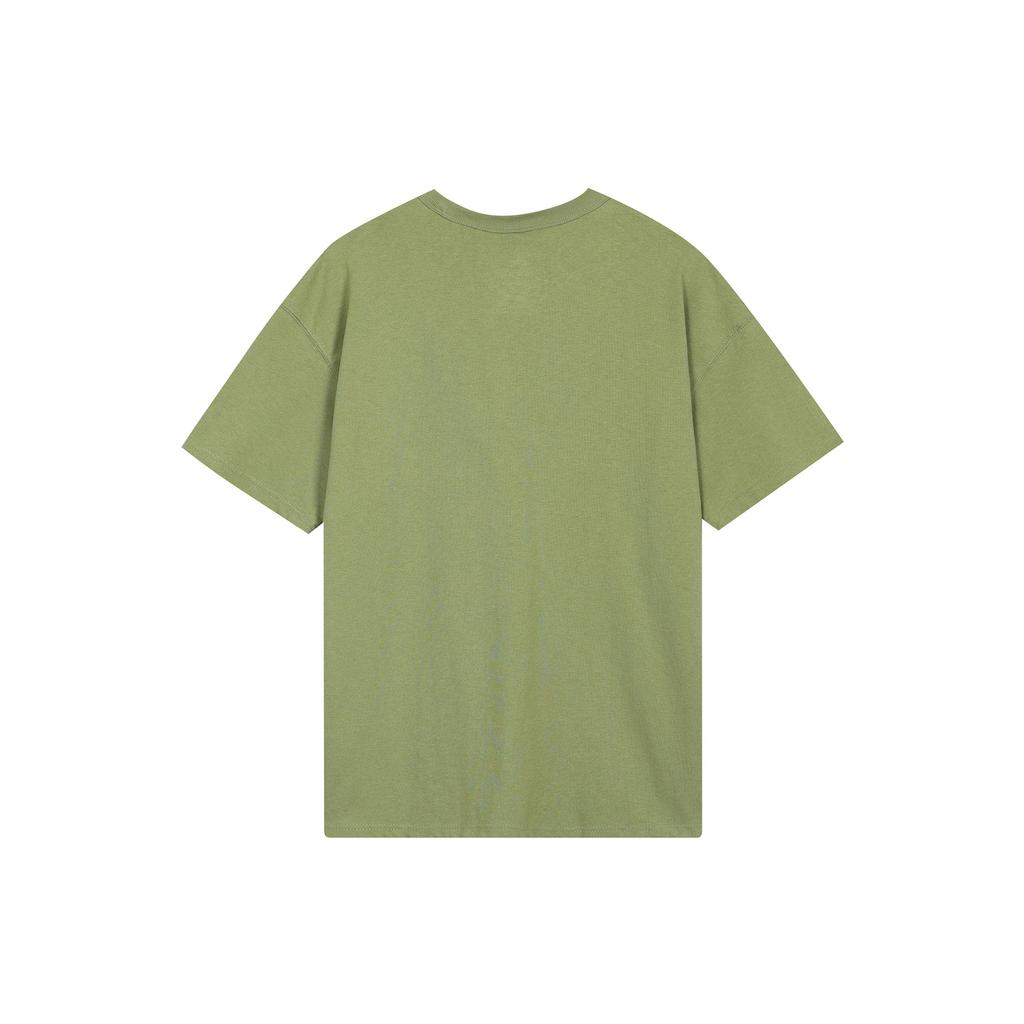 Nike Solid Color Pocket Crew Neck Loose Short Sleeve T-Shirt Men Tops Green DQ9296-334
