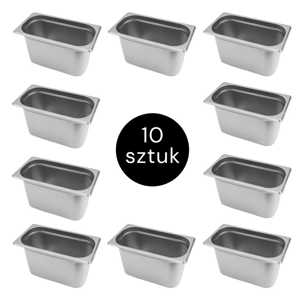 GN container Mega-M 1/3 325x176x200 (set of 10) N