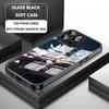 Аниме Человек-алхимик Чехол для телефона iPhone 16 15 14 13 12 11 X XR XS 8 Plus Mini Pro Max Стеклянный Магнитный Чехол