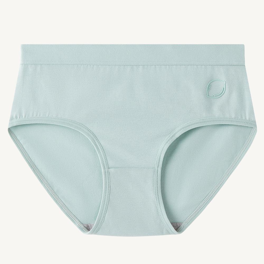 Four Seasons Universal Underwear, Pure Cotton Girls, Seamless, Comfortable and Breathable Mid-waist 5A Antibacterial Crotch Women's Briefs
